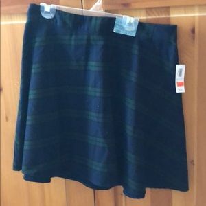 Plaid Old Navy skirt